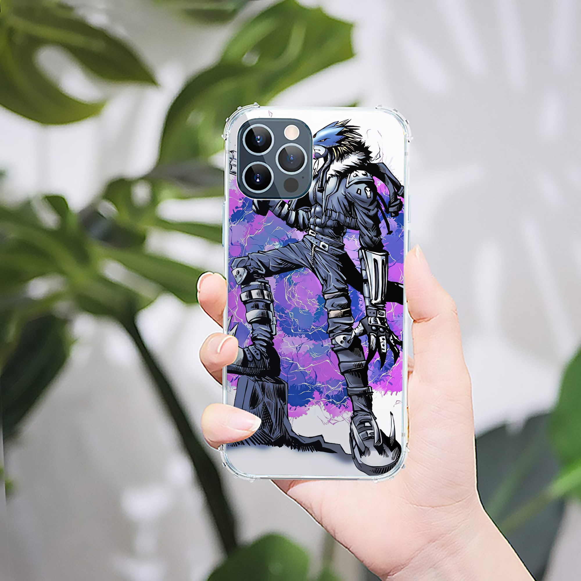 （画像用） Digimon デジタルモンスター/デジモン 【iPhone 12シリーズ対応】透明スマホケース（クリアソフトケース）